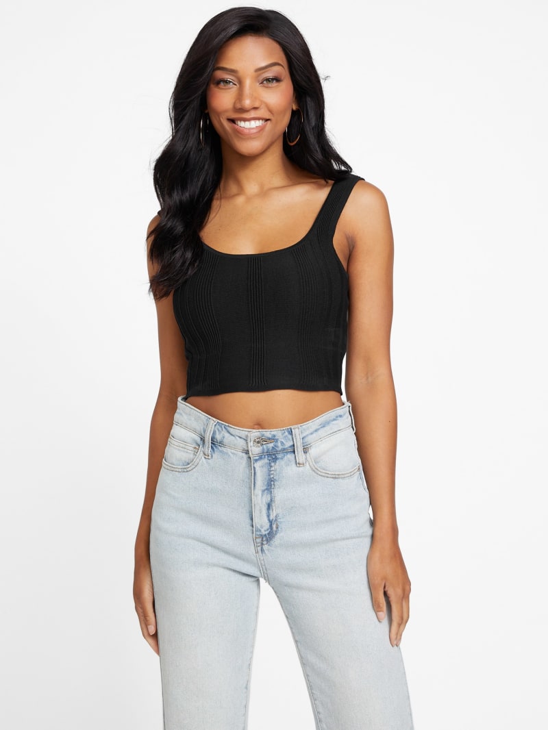 Tank sweater top hot sale