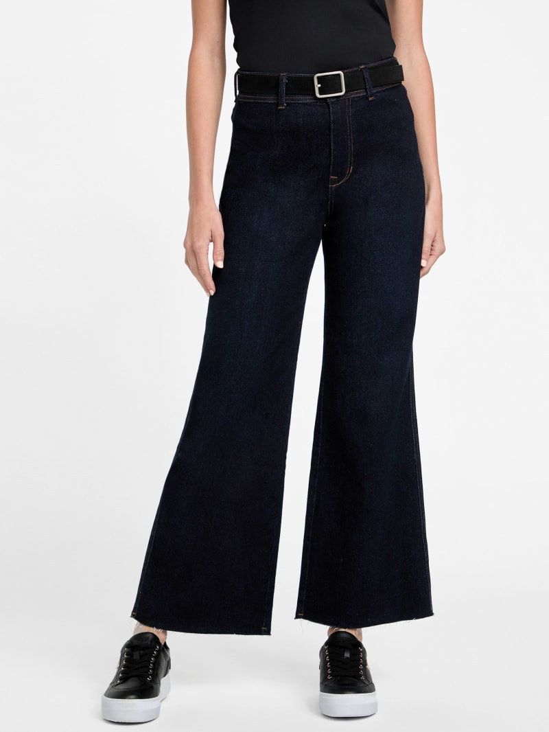 本物 Leg Wide Sandie Denim Factory GUESS | Pants パンツ