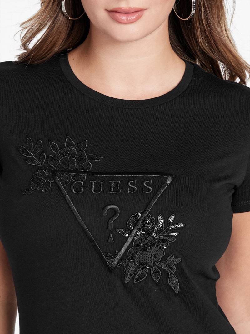 Eco Magge Embroidered Logo Tee