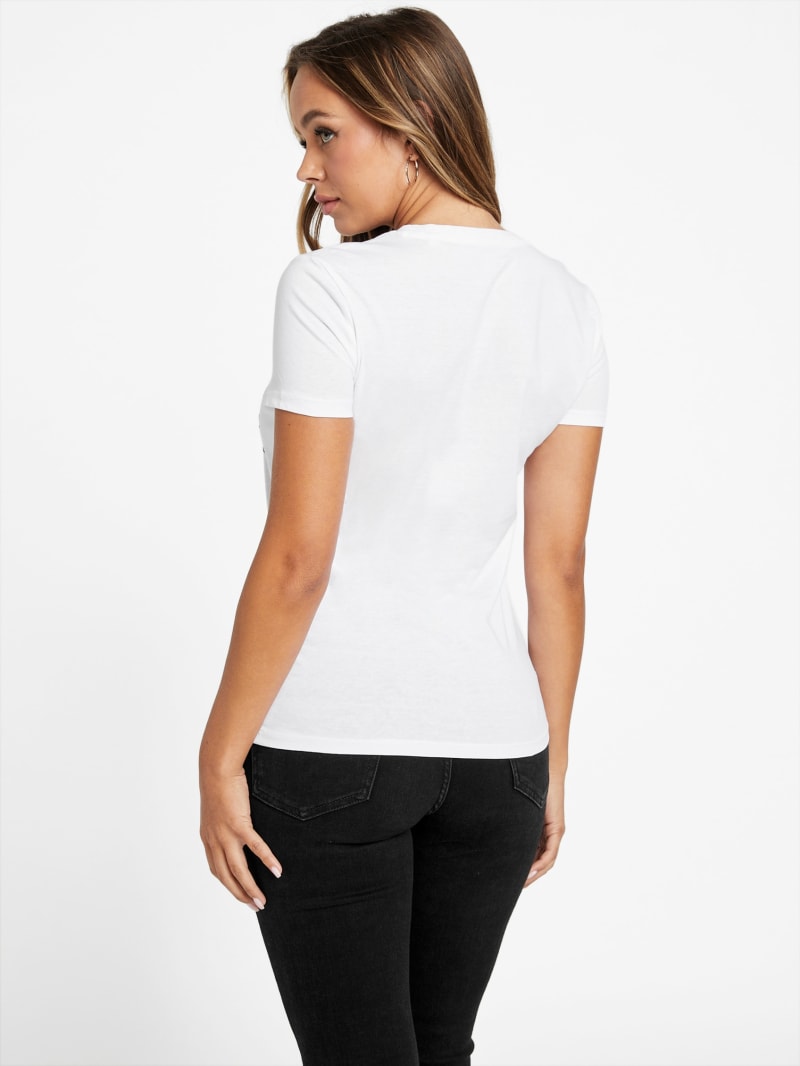 Naty Crewneck Rhinestone Tee