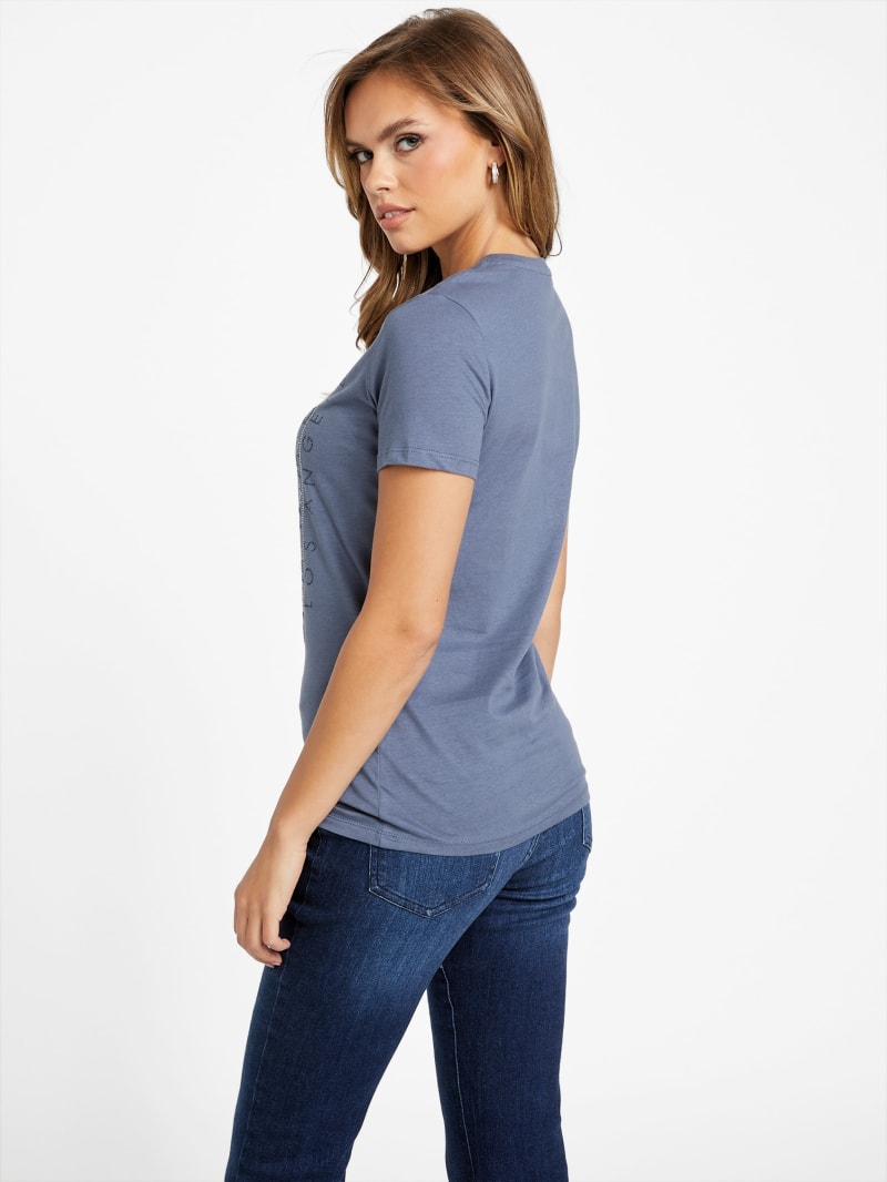 Naty Crewneck Rhinestone Tee