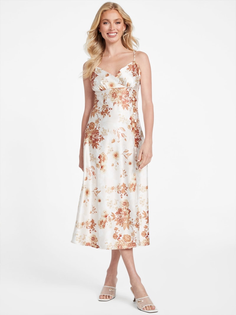 【人気沸騰】 Zhuri Printed Midi Dress | GUESS Factory リング(指輪)