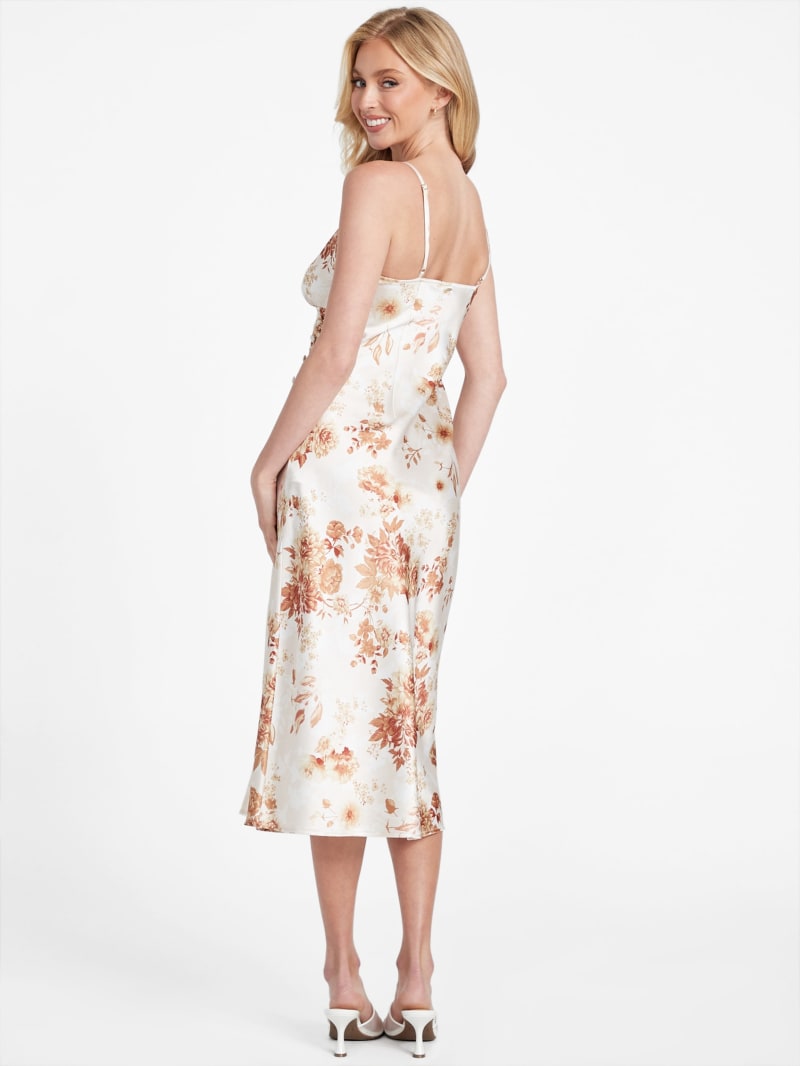 Zhuri Printed Midi Dress | GUESS Factory