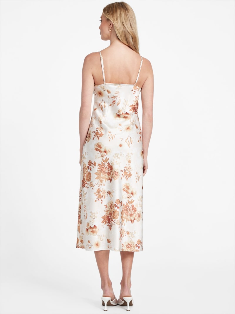 Zhuri Printed Midi Dress | GUESS Factory