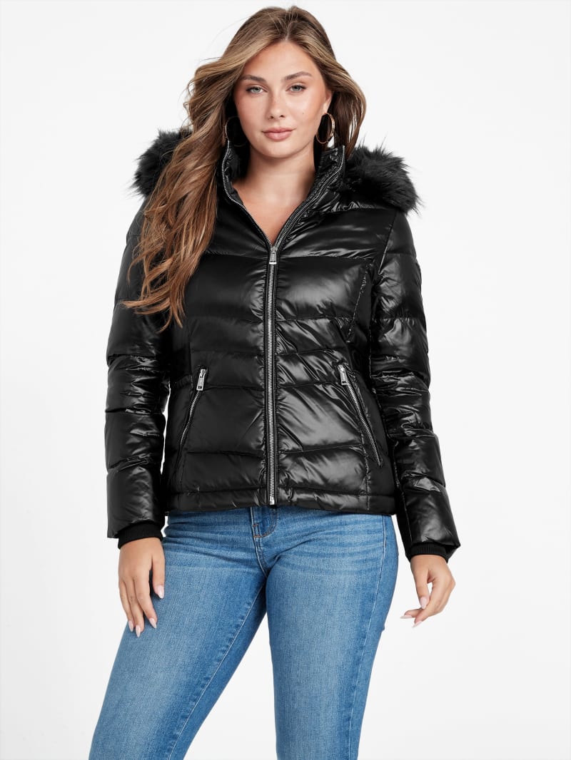 Down jacket guess sale