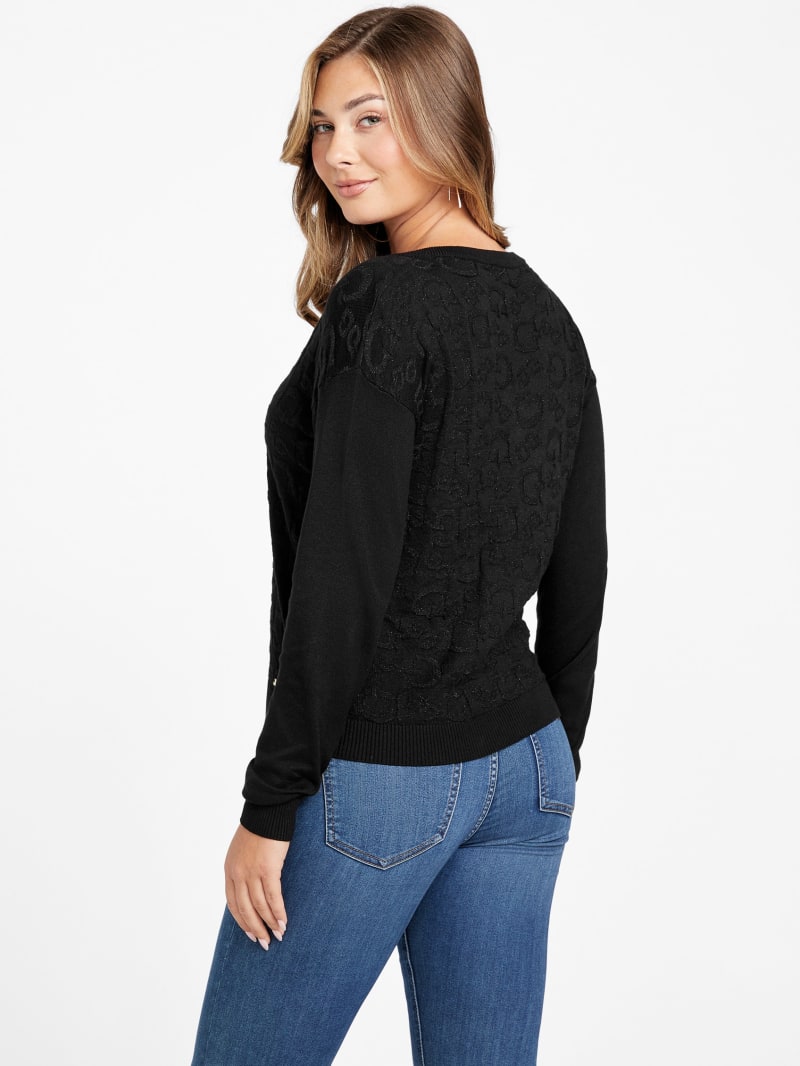 Ritchell Logo Sweater | GUESS Factory