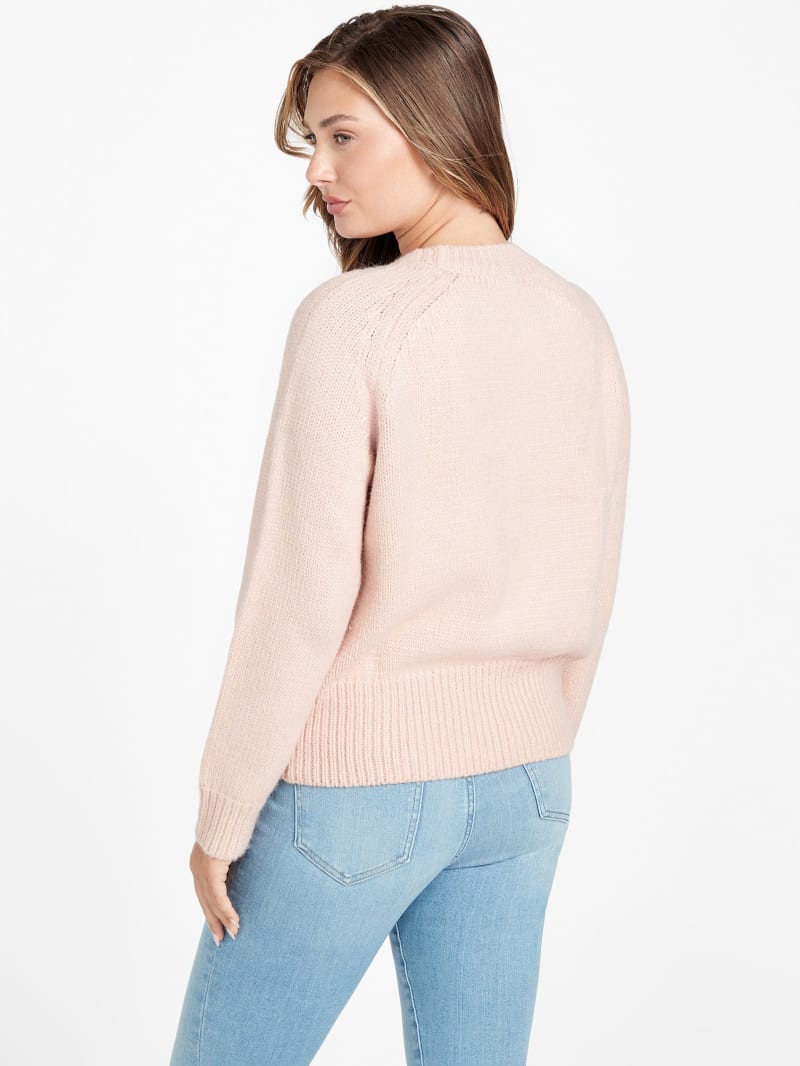 Mirtye Logo Sweater | GUESS Factory