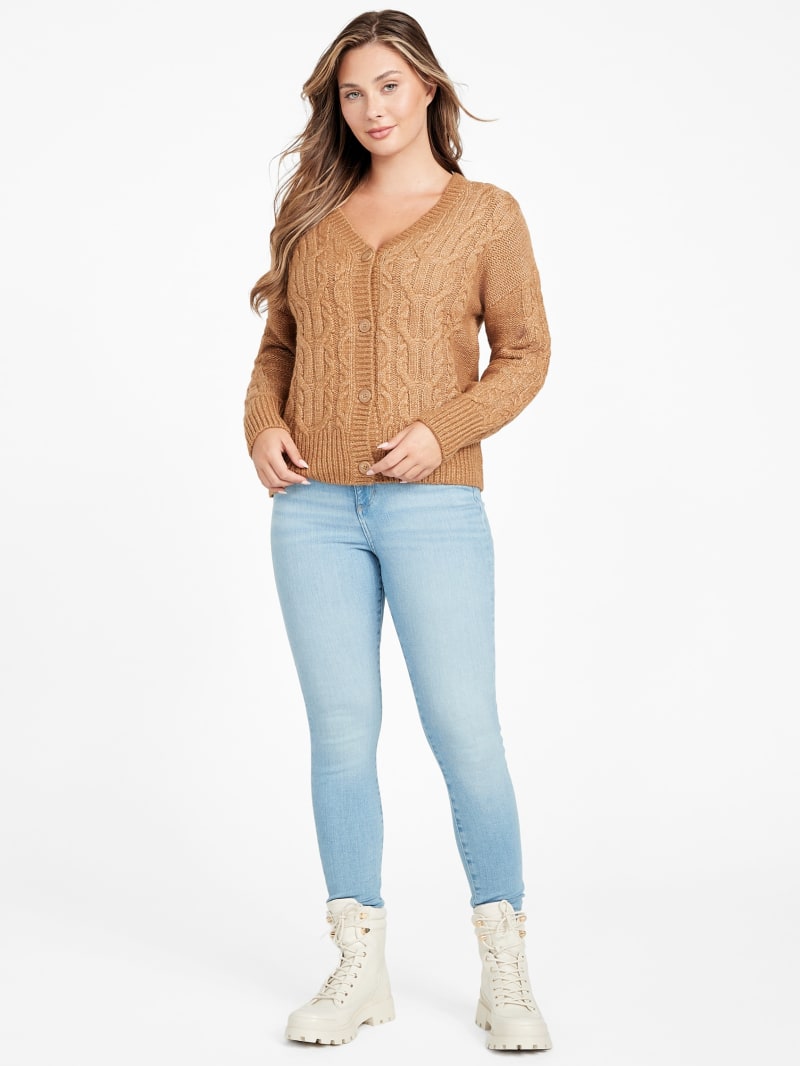 Aida Fisherman Cardigan | GUESS Factory