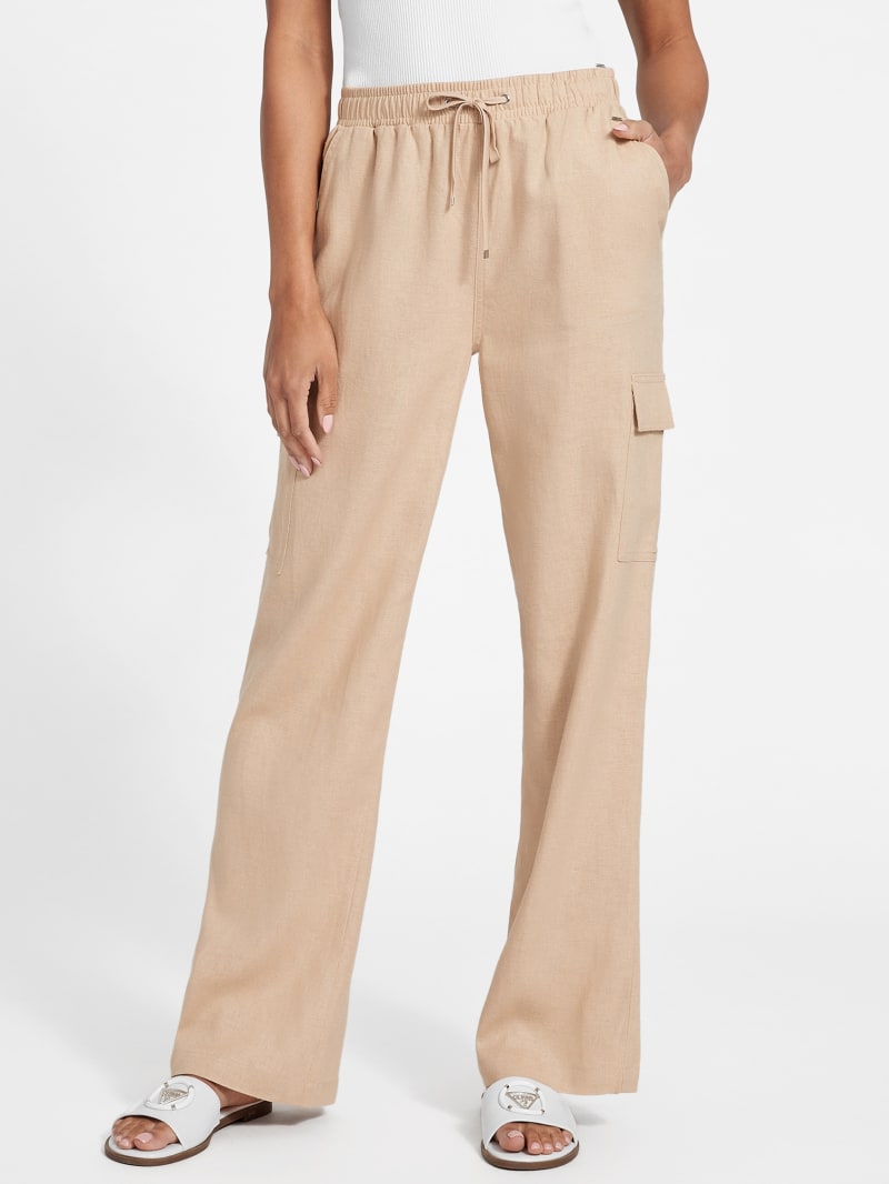 Guess linen pants 2025