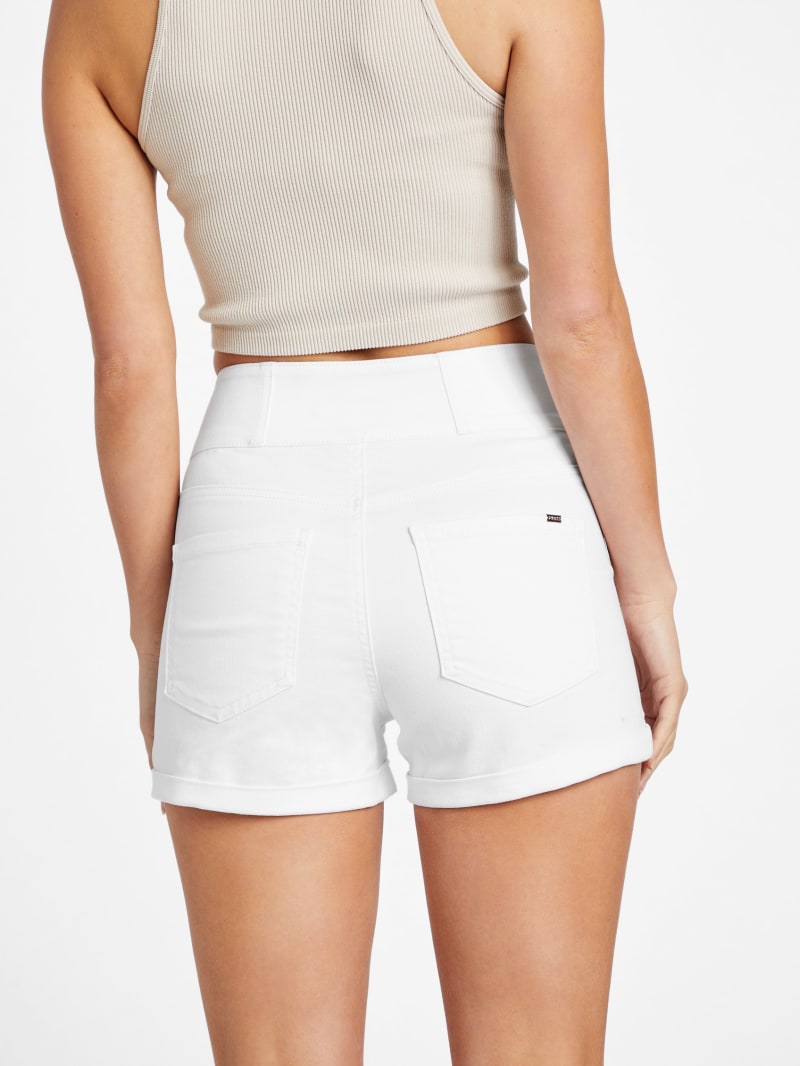 Milan Denim Corset Shorts | GUESS Factory