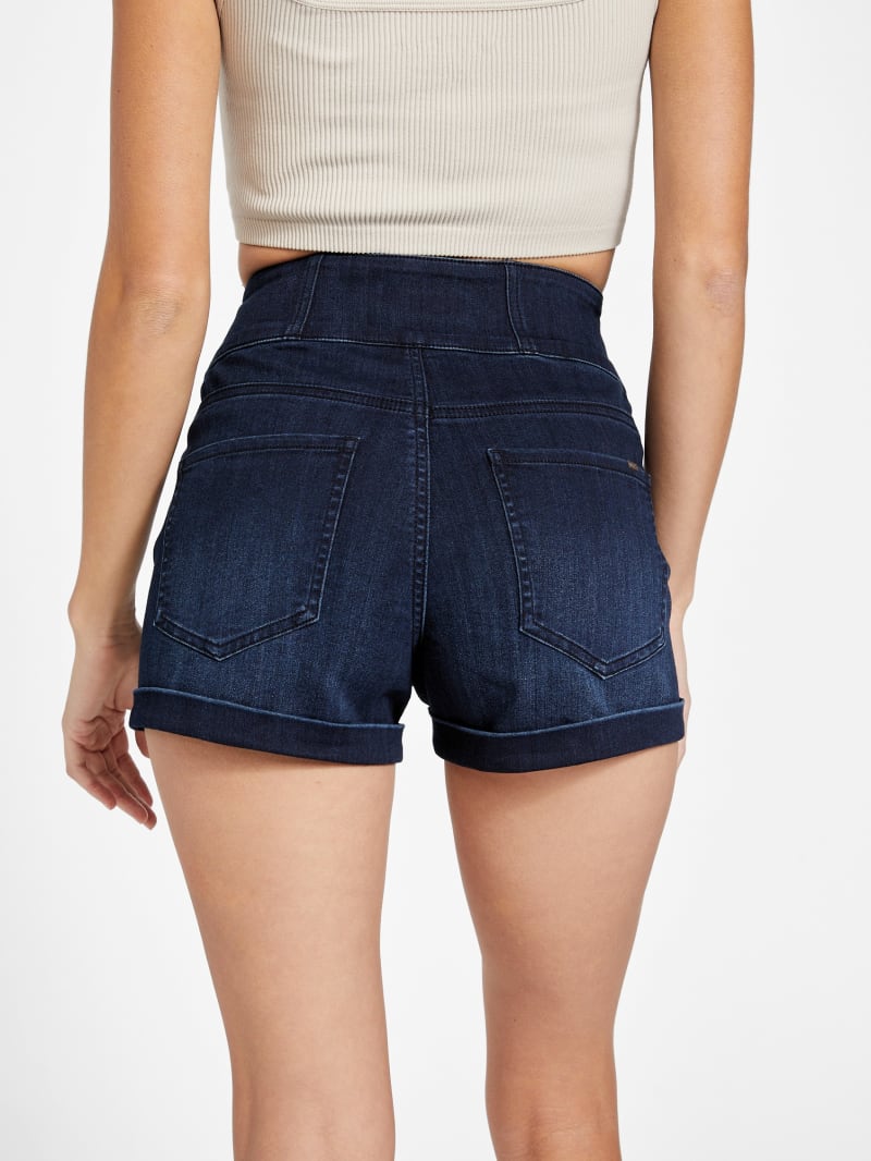 Eco Milan Denim Corset Shorts