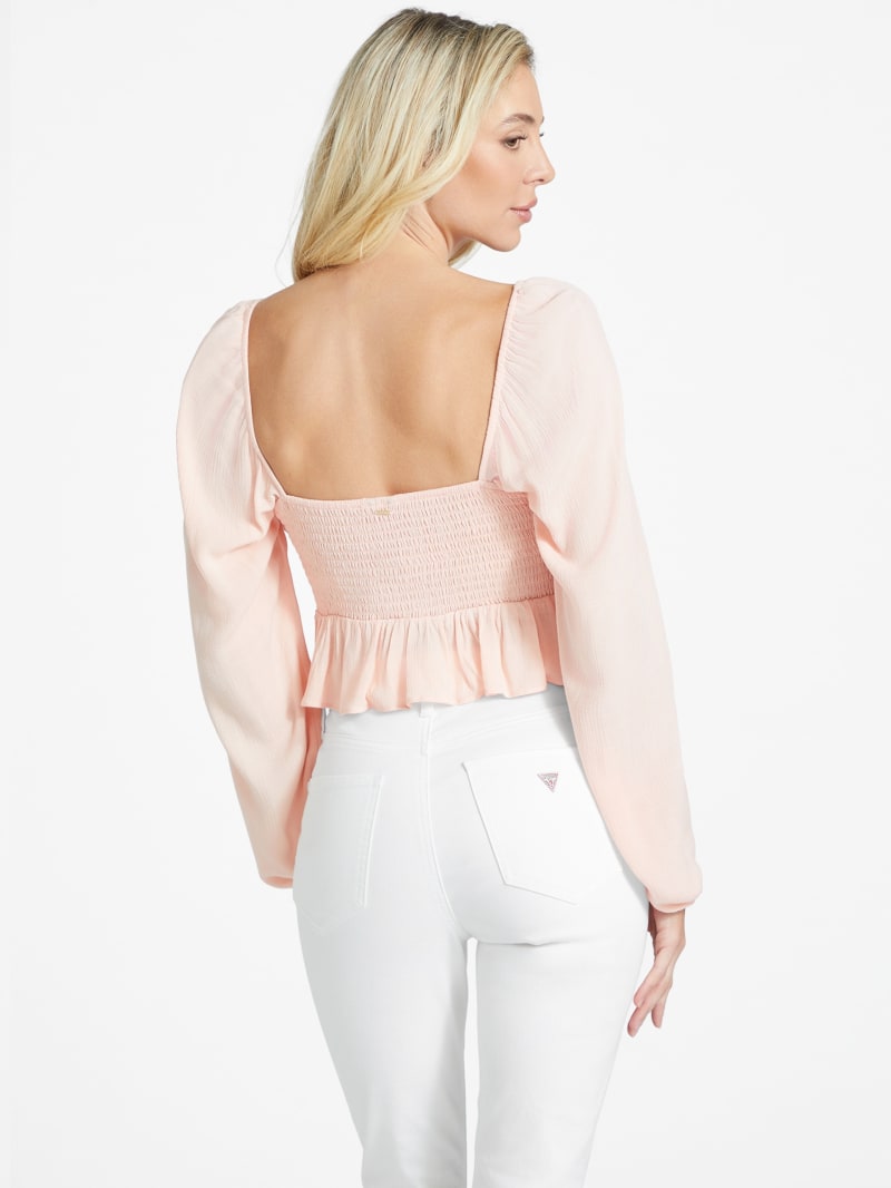 Luna Ruffle Top | GUESS Factory Luna Ruffle Top | GUESS Factory