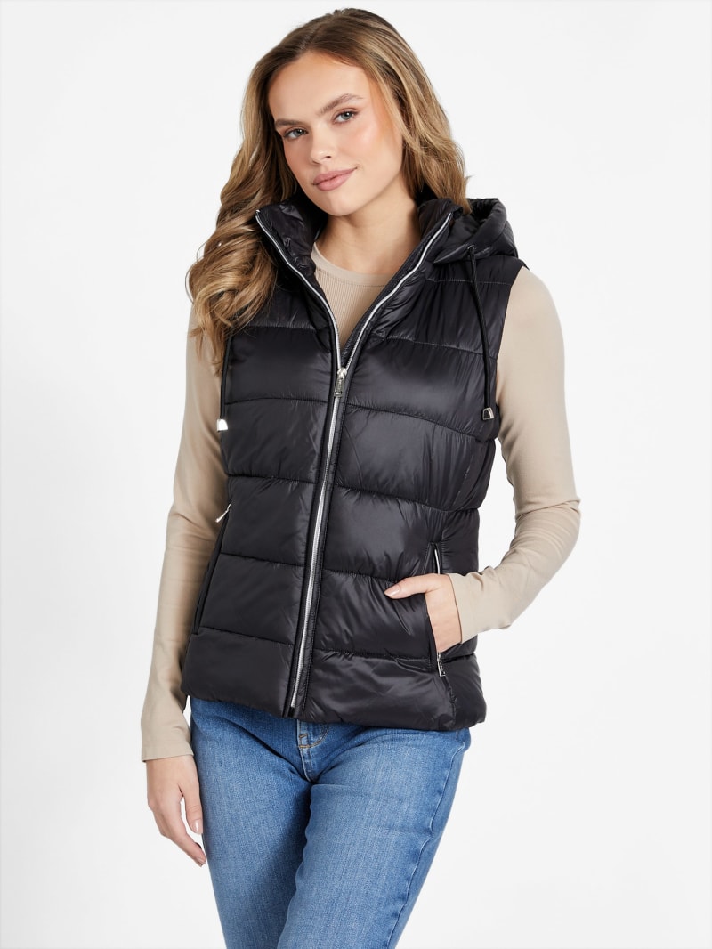 Guess vest womens outlet
