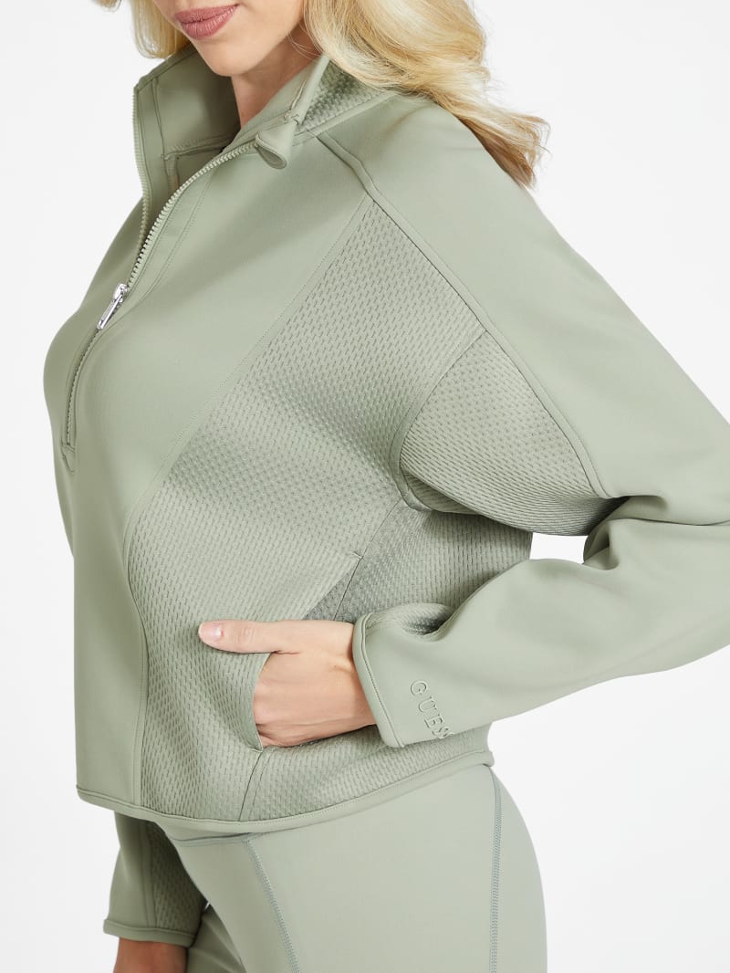 Pandora Half-Zip Pullover | GUESS Factory