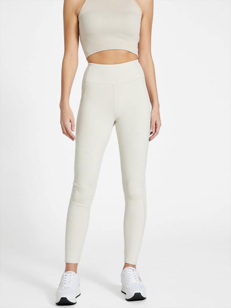 パンツ OFF-WHITE LEGGINGS WITH LOGO Off-White logo-band Leggings | Black | FARFETCH