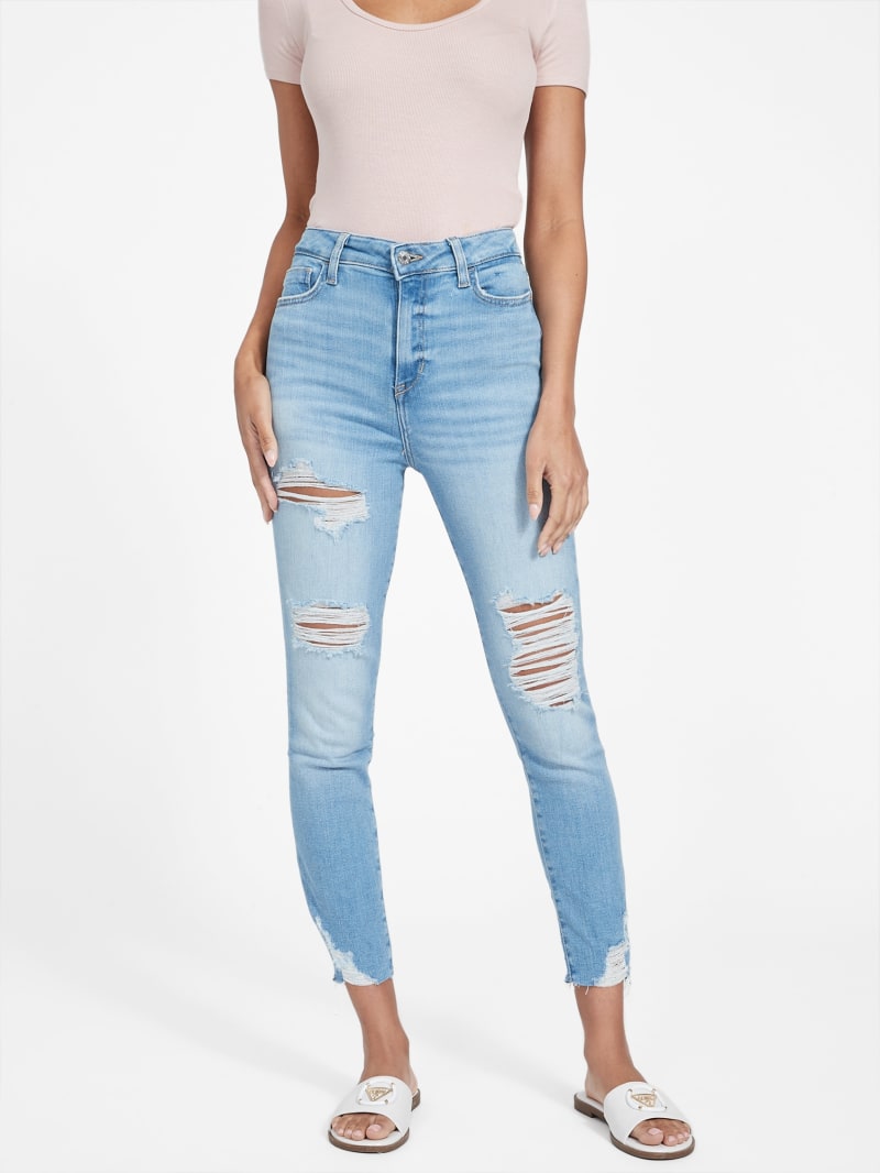 Destroyed skinny clearance