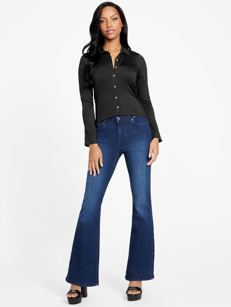 Eco Karen Button-Up Top | GUESS Factory
