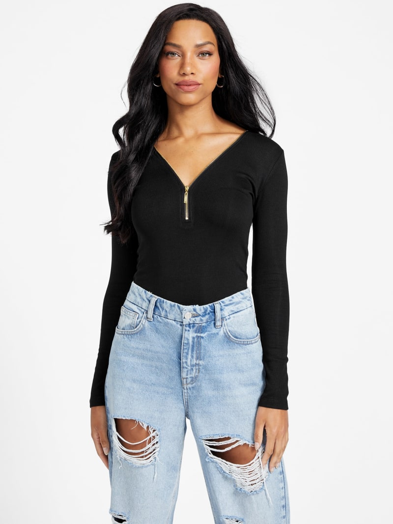 Travis Ribbed Top | GUESS Factory