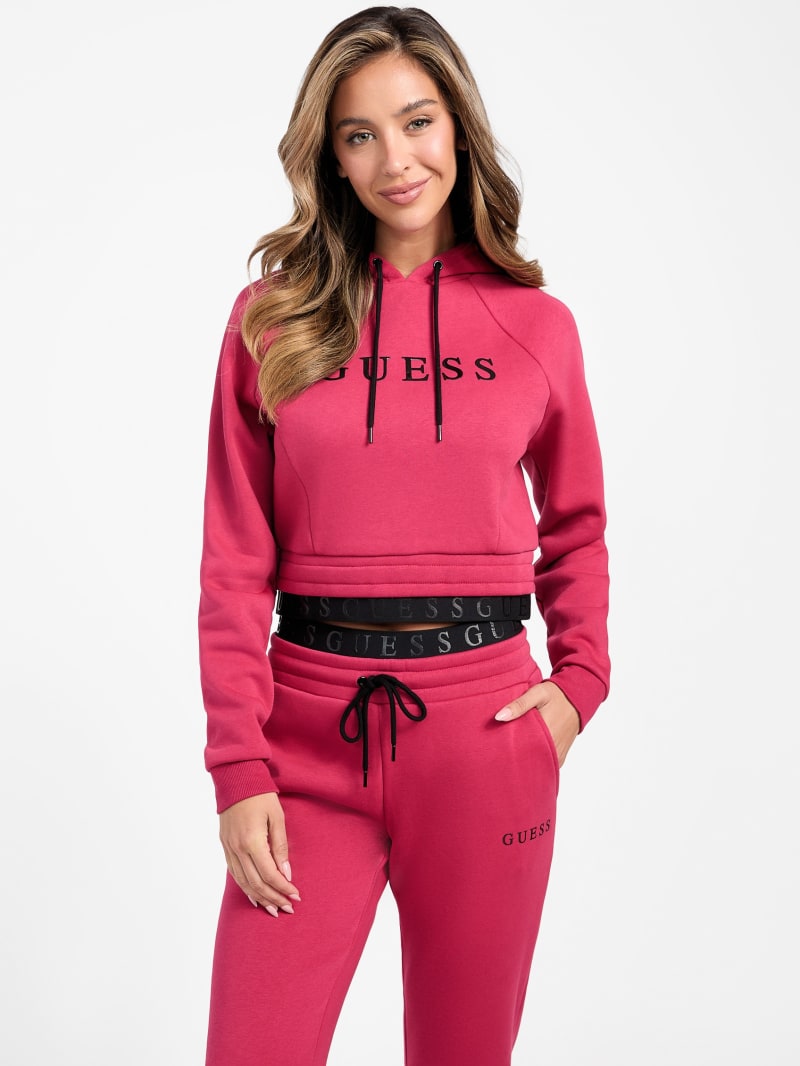 Ivy Fleece Crop Hoodie