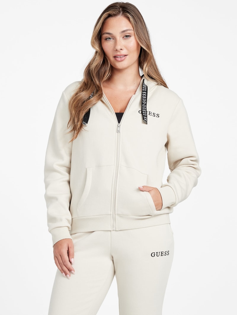 新年の贈り物 Zip Logo Edra Hoodie Factory GUESS | ベリーダンス