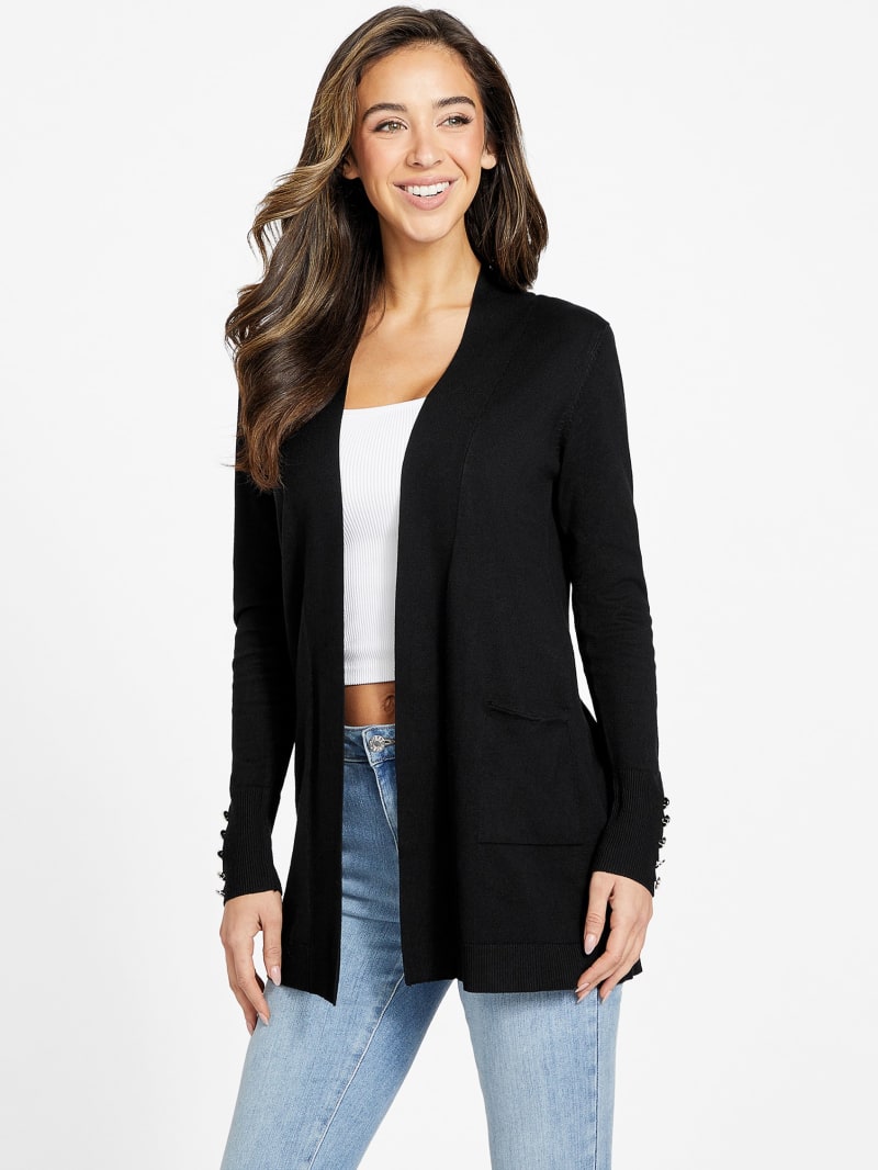 Tania Open-Front Cardigan | GUESS Factory