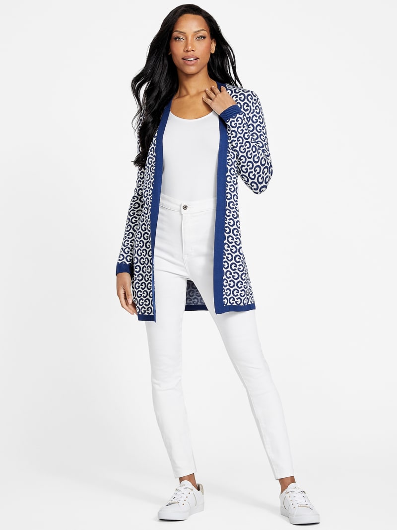 Alexa Logo Cardigan | GUESS Factory