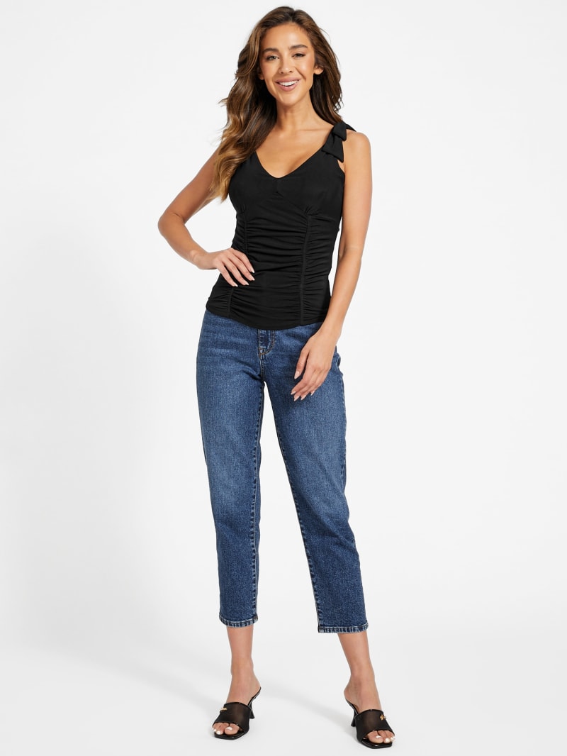 Claire Ruched Tank | GUESS Factory