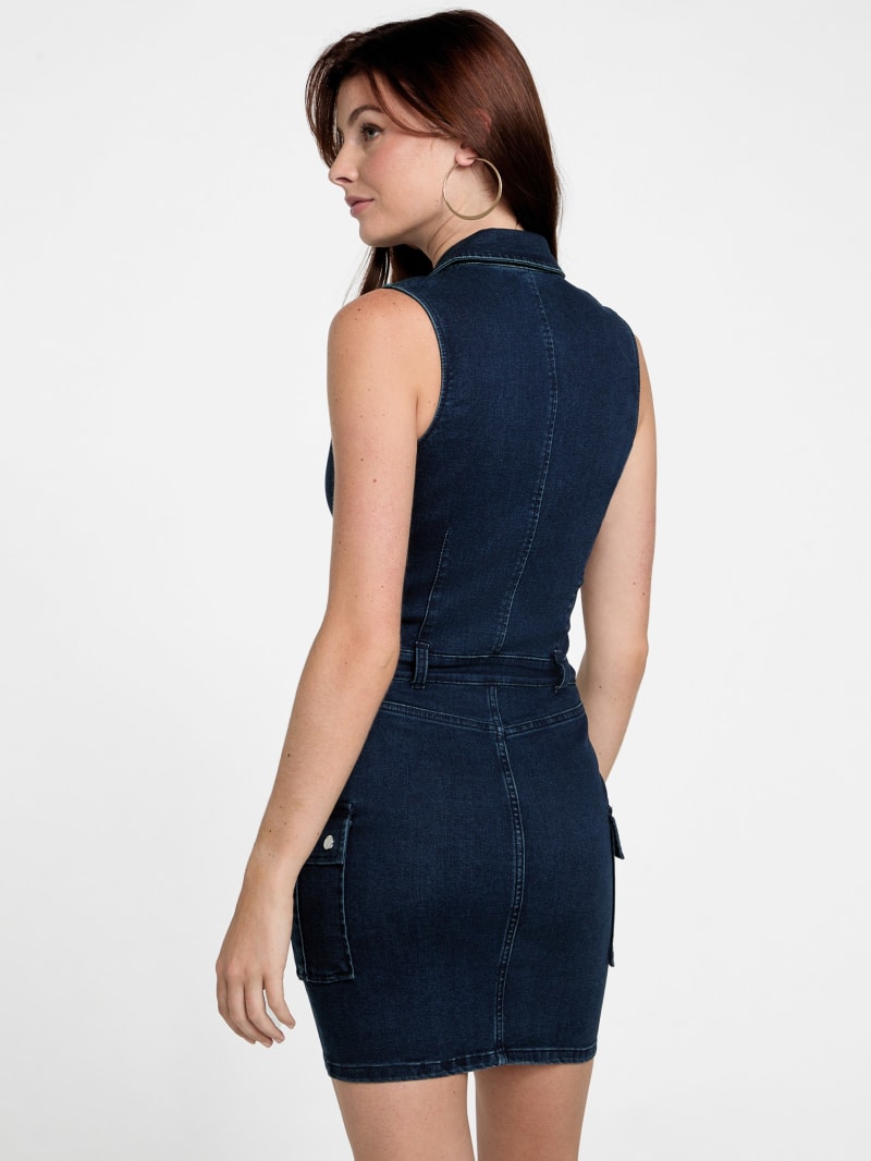 Eco Collete Denim Dress | GUESS Factory