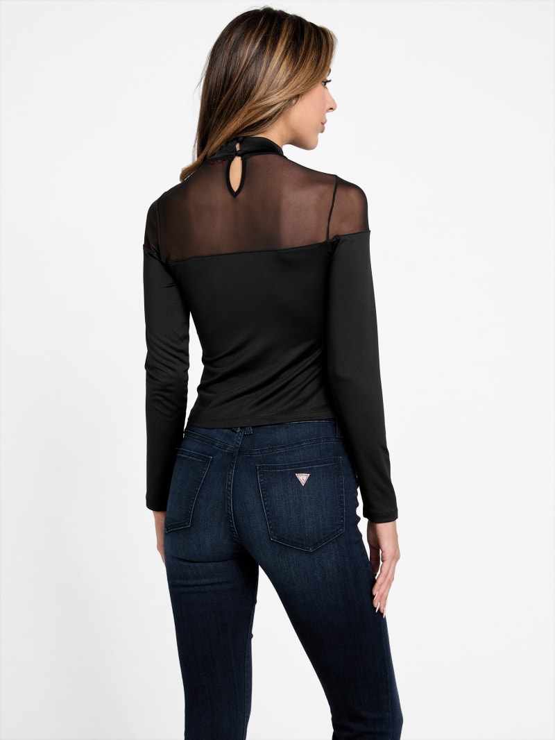 Velour Mesh Turtle Top - SALE