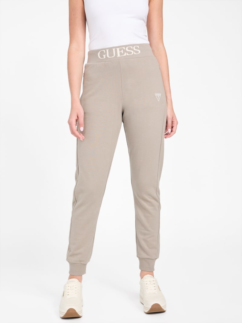 Alessia Logo Waist Joggers | GUESS Factory Ca Alessia Logo Waist Joggers | GUESS Factory Ca