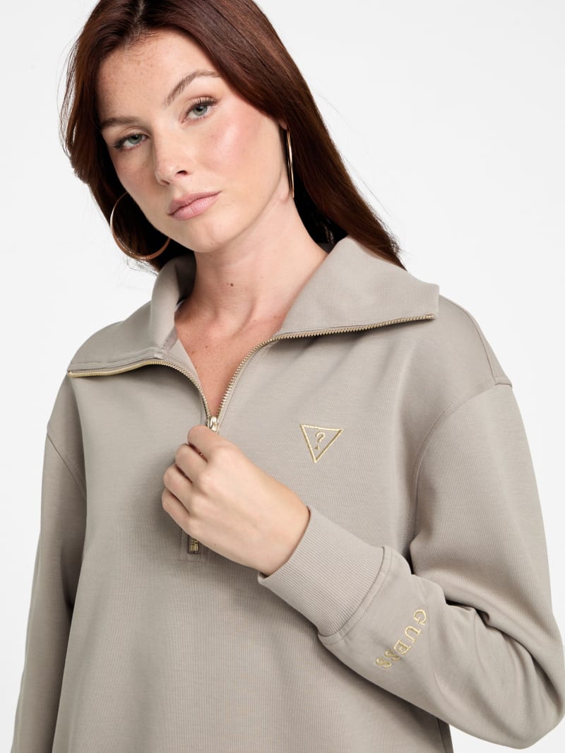 Tessa Half-Zip Sweatshirt | GUESS Factory