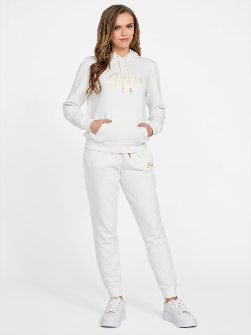 Eco Itzel Logo Hoodie | GUESS Factory Ca