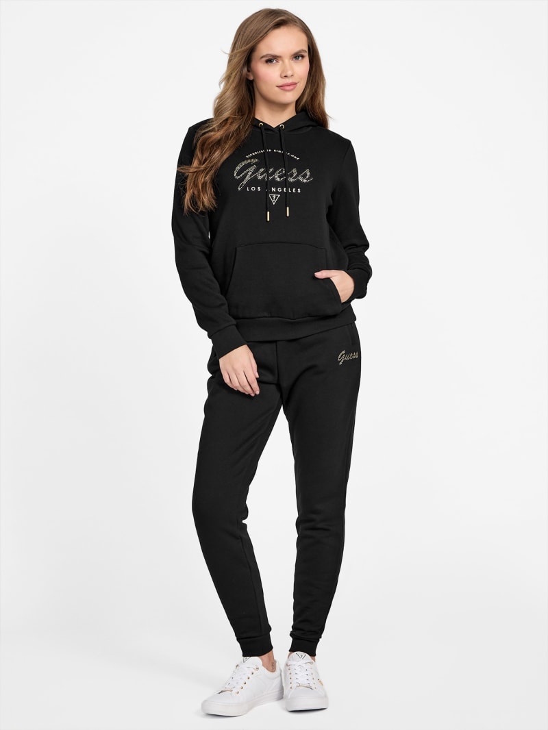 Eco Itzel Logo Hoodie | GUESS Factory Ca