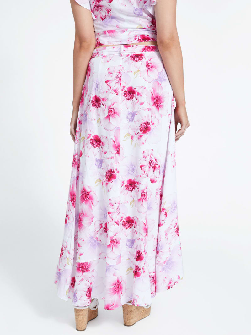Guess white maxi skirt clearance
