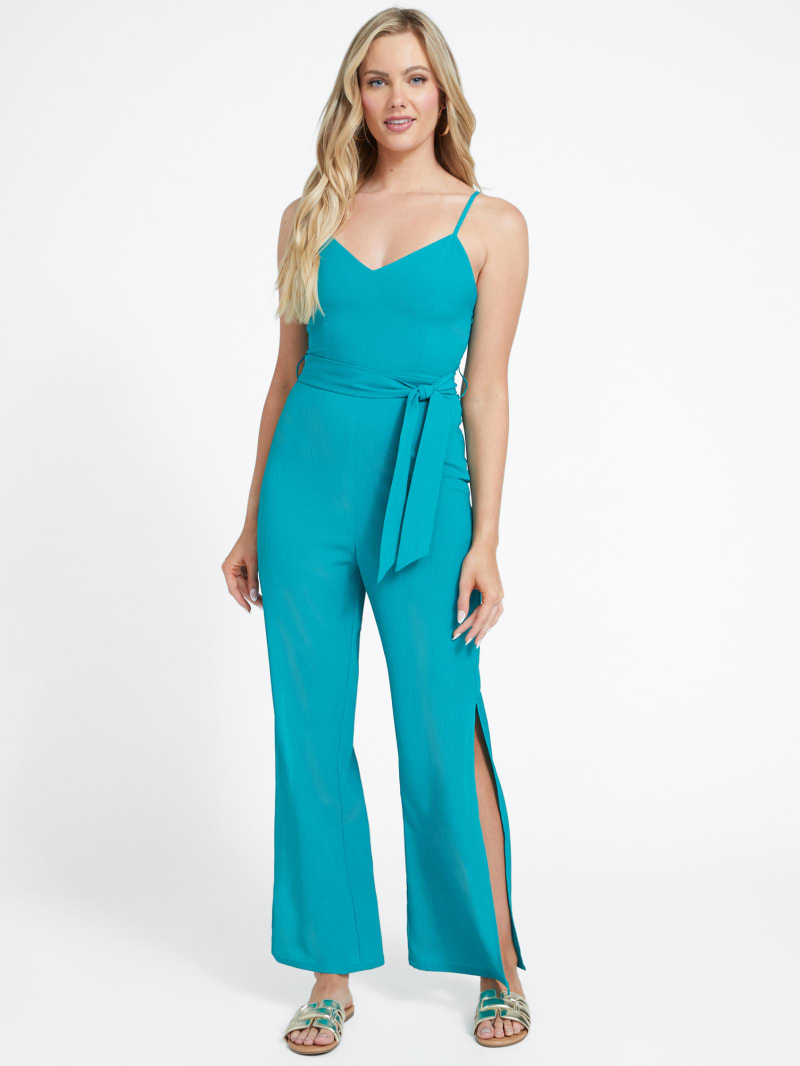 Guess blue jumpsuit best sale