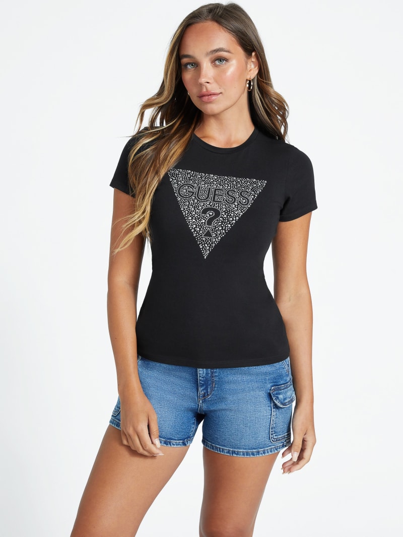 Eco Biby Triangle Logo Tee | GUESS Factory Ca