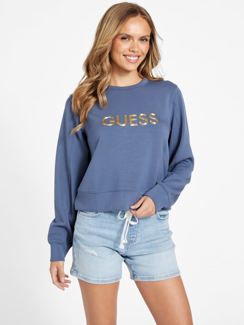 最大10%OFFクーポン Sol Logo Sweatshirt | GUESS Factory レディースウェア
