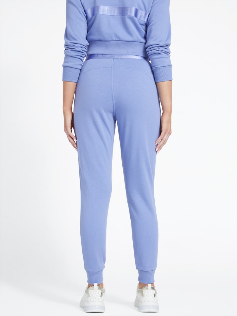 Adidas originals rtv taping high waist jogger in periwinkle blue shop