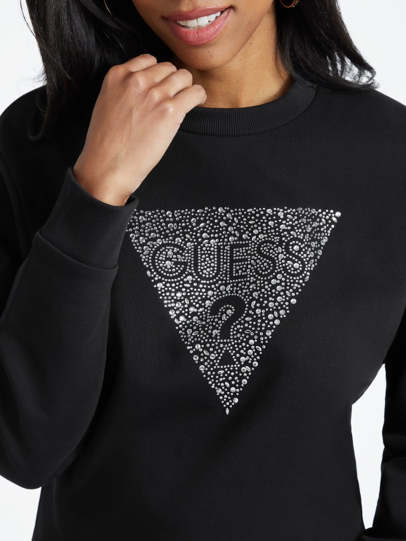 Factory Trina Triangle Logo Sweatshirt Black L