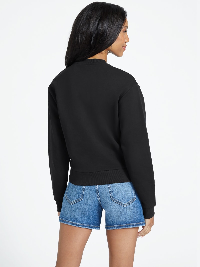 Guess triangle sweatshirt hotsell
