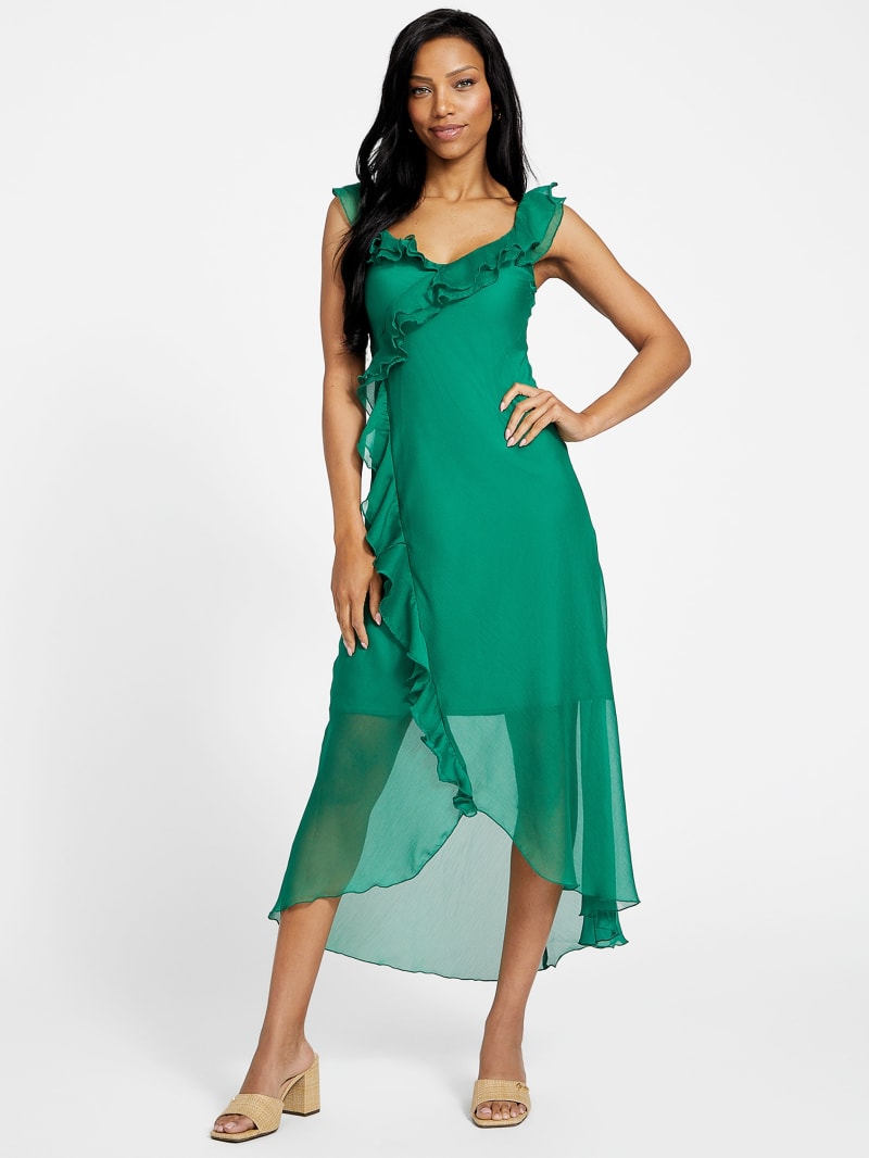 Eco Xena Maxi Dress | GUESS Factory