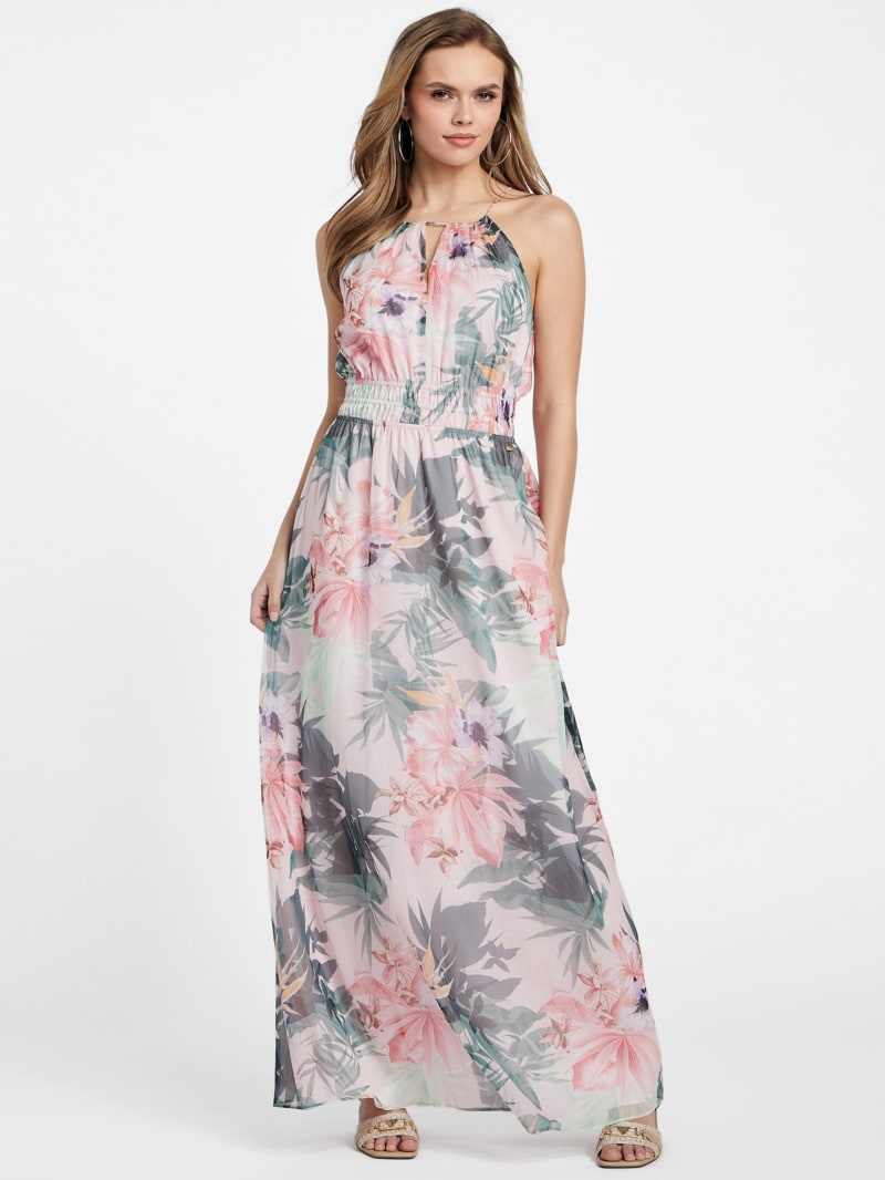 Lola Printed Dress | GUESS Factory