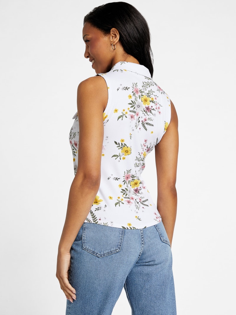 Ibiza Printed Top | GUESS Factory