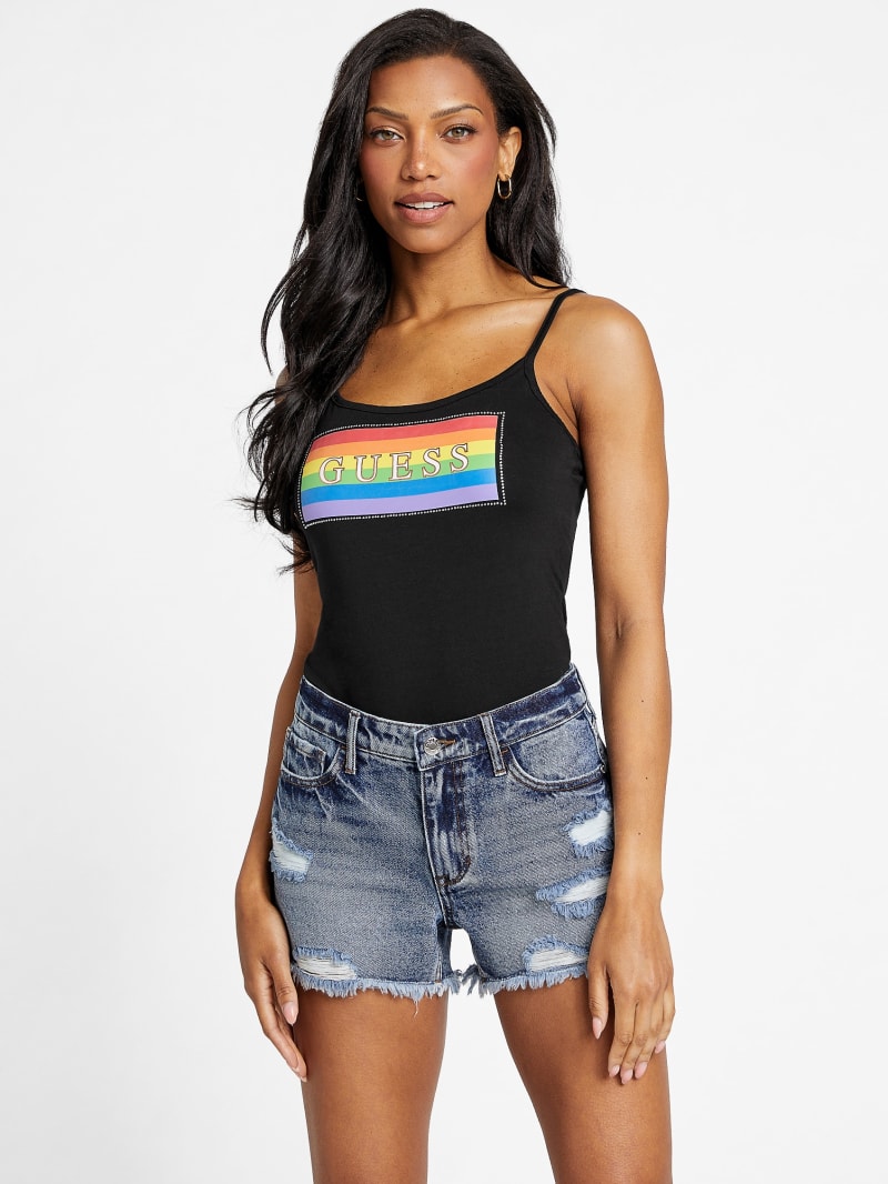 Guess bodysuit striped on sale