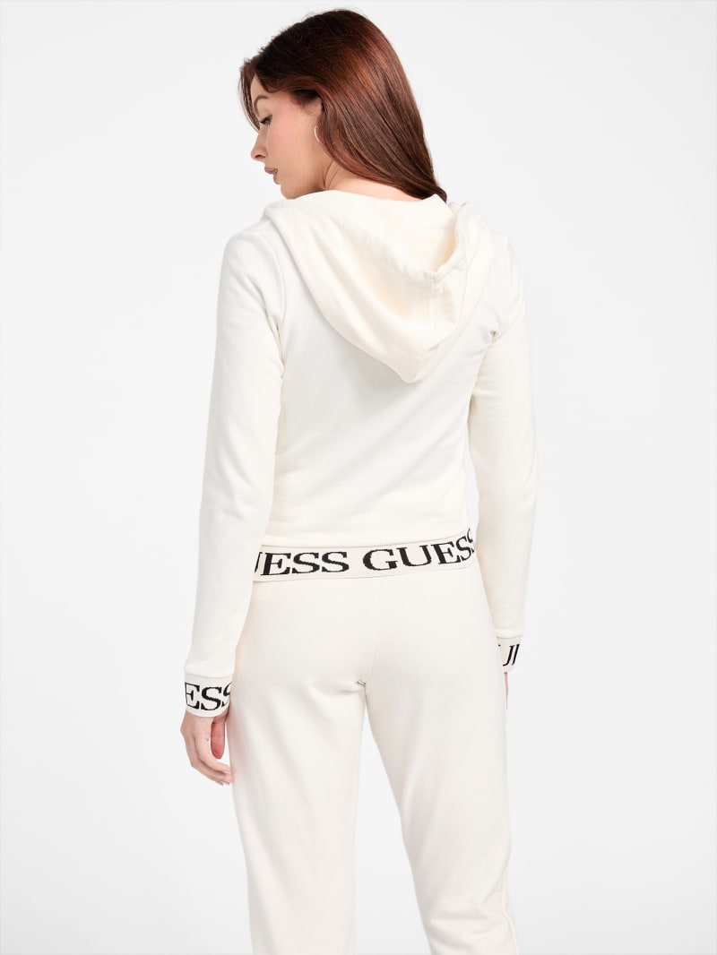 Alessia Full-Zip Logo Hoodie