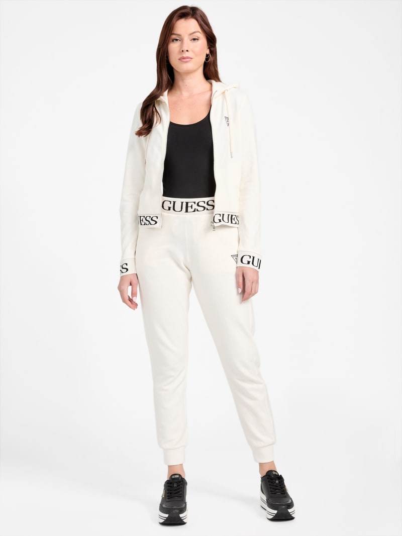 Alessia Full-Zip Logo Hoodie
