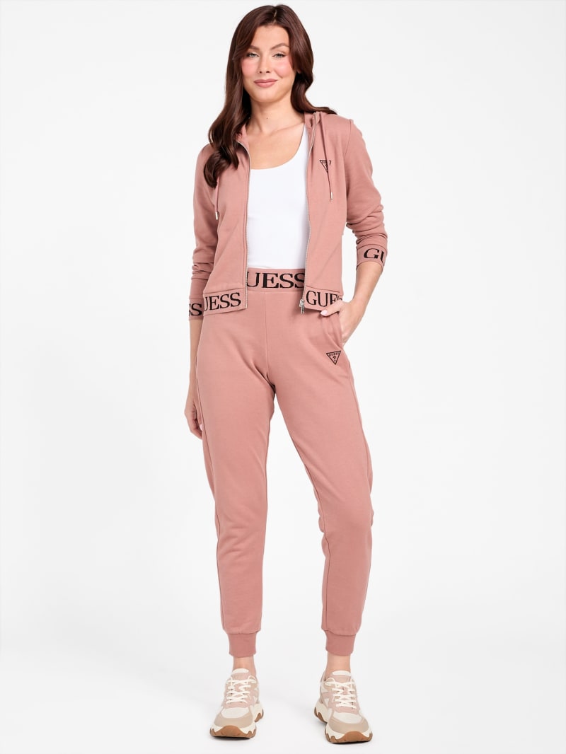 Alessia Full-Zip Logo Hoodie
