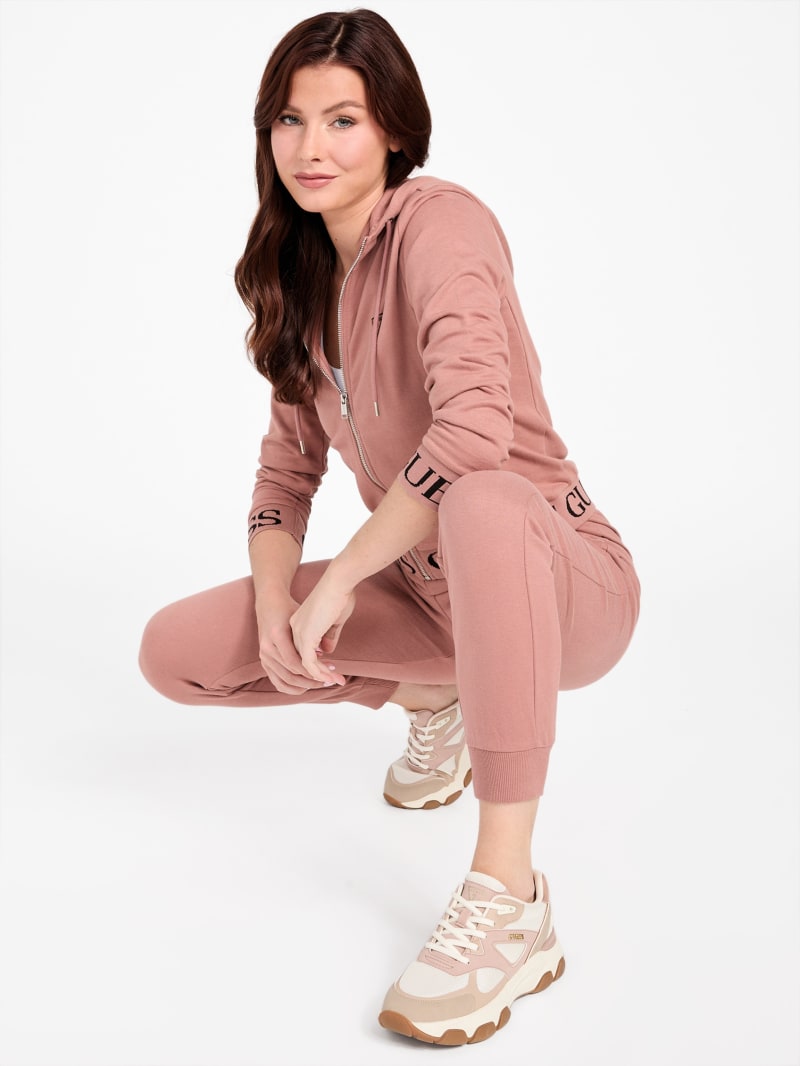 Alessia Full-Zip Logo Hoodie