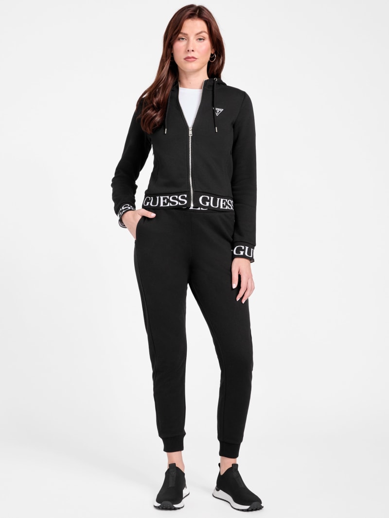 Alessia Full-Zip Logo Hoodie