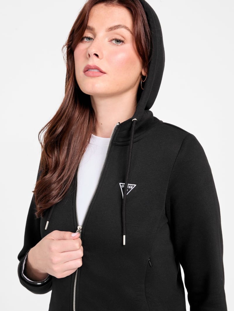 Alessia Full-Zip Logo Hoodie